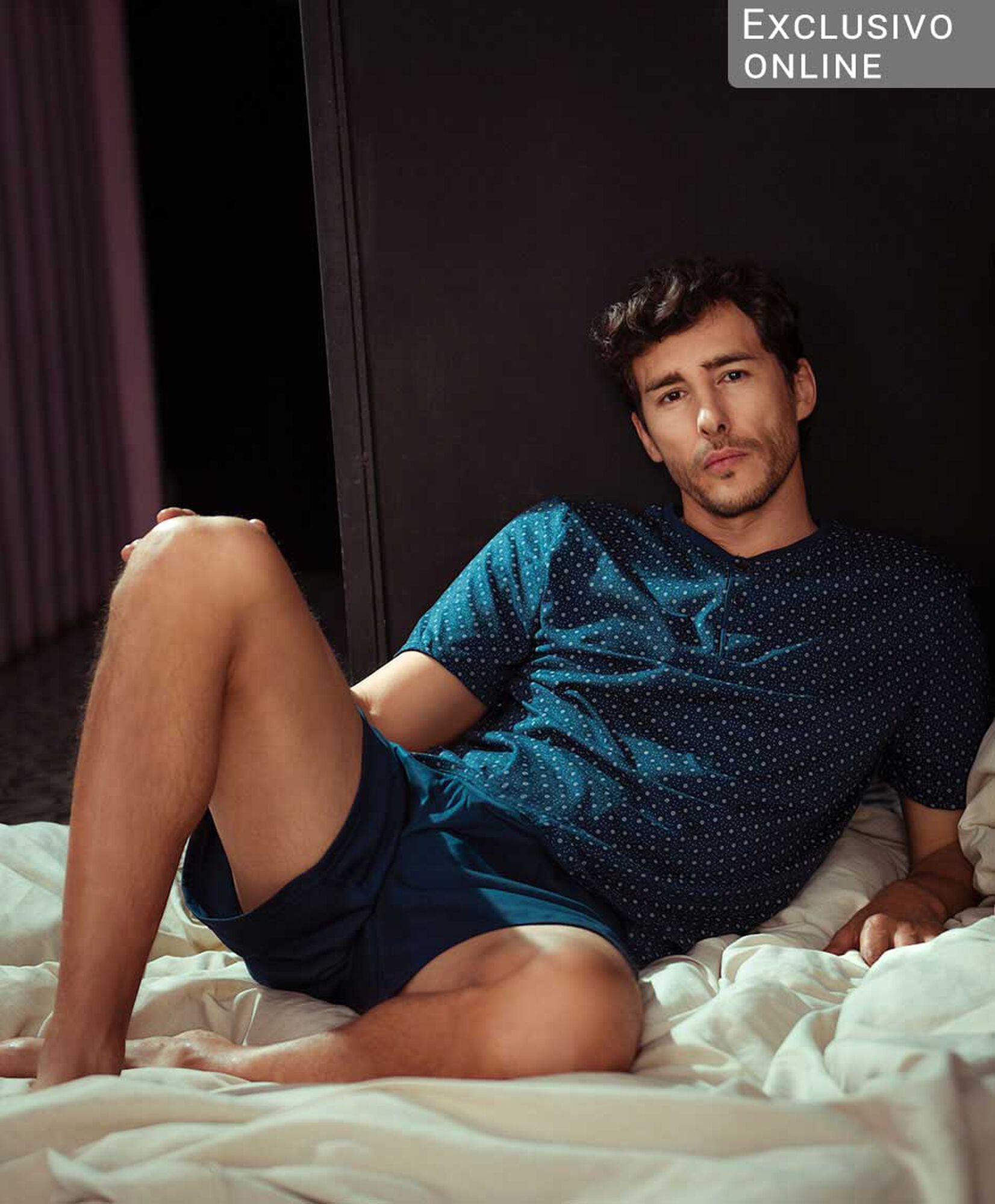Pijama hombre puntos 2 piezas Pijama hombre puntos 2 piezas