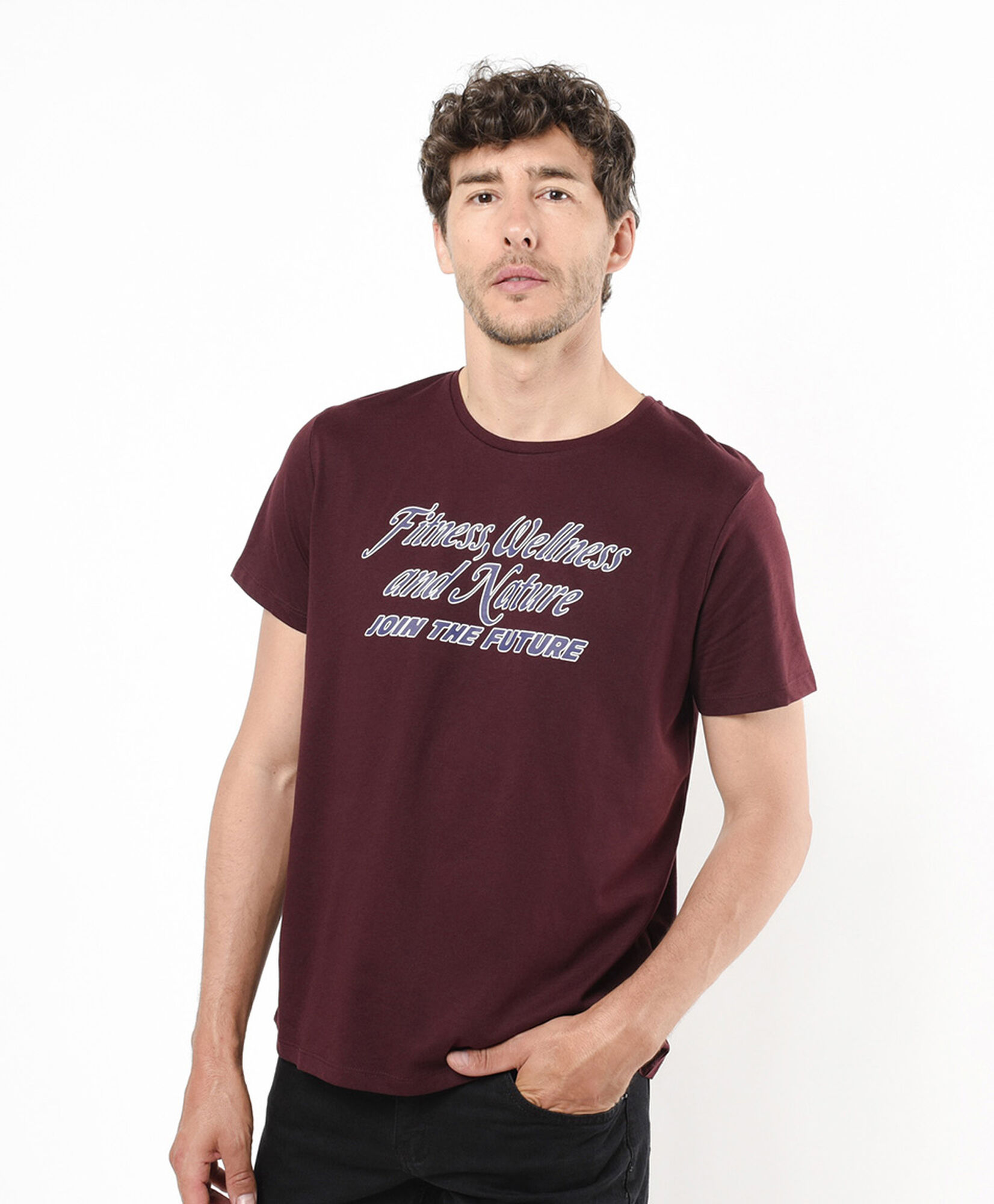 Polera hombre frase Polera hombre frase