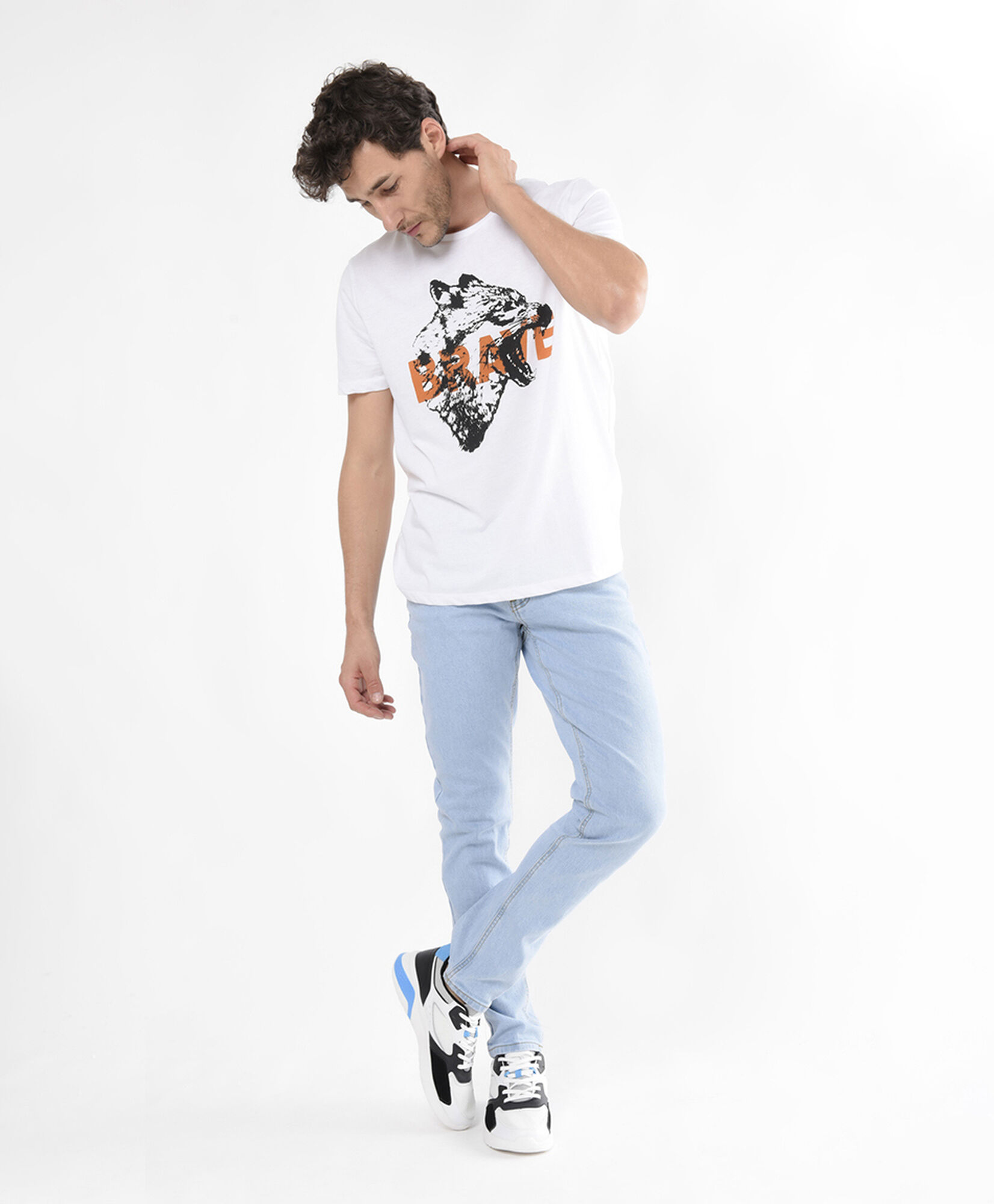 Jeans hombre básico skinny fit Jeans hombre básico skinny fit