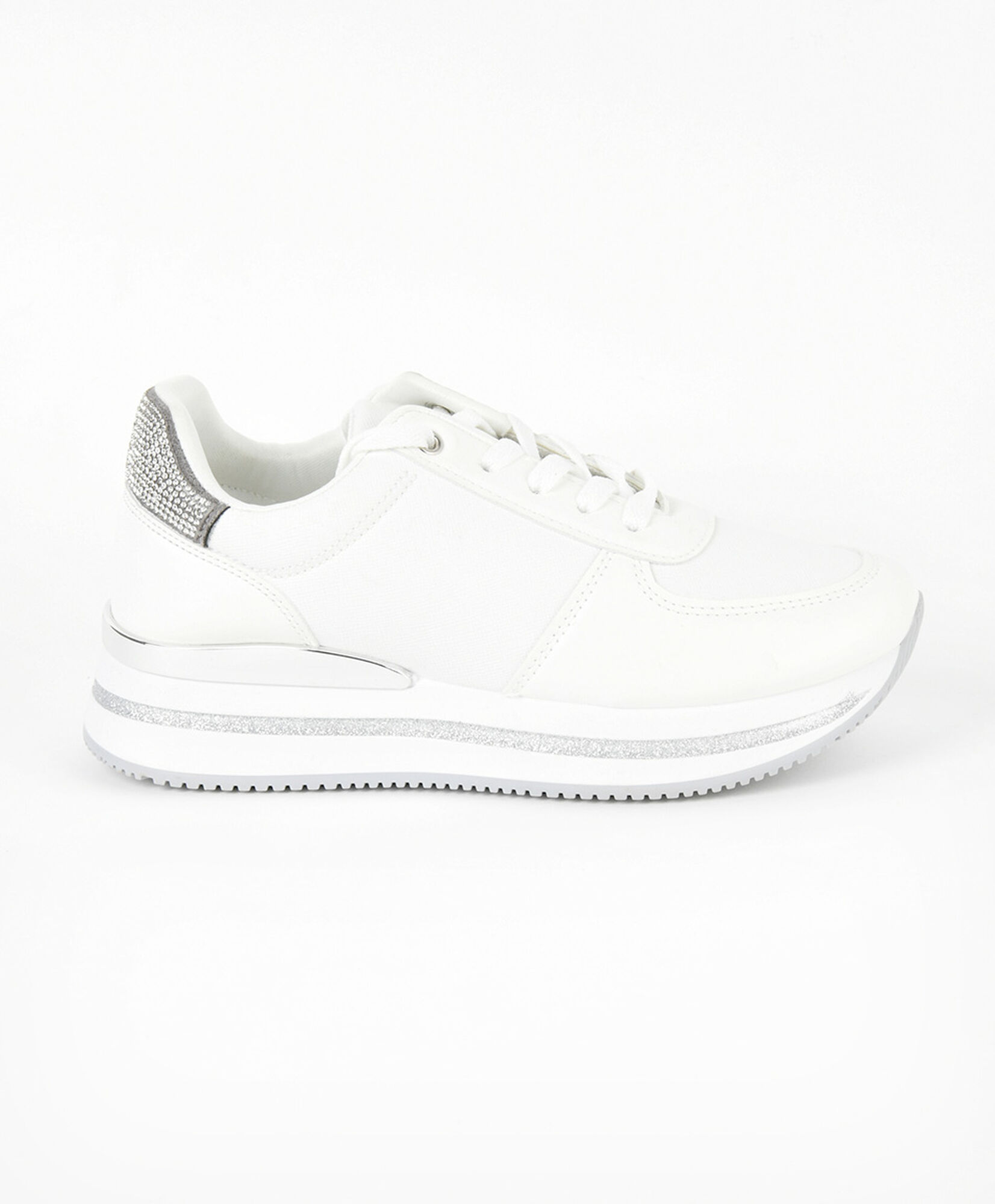 Zapatilla mujer brillos plataforma Zapatilla mujer brillos plataforma