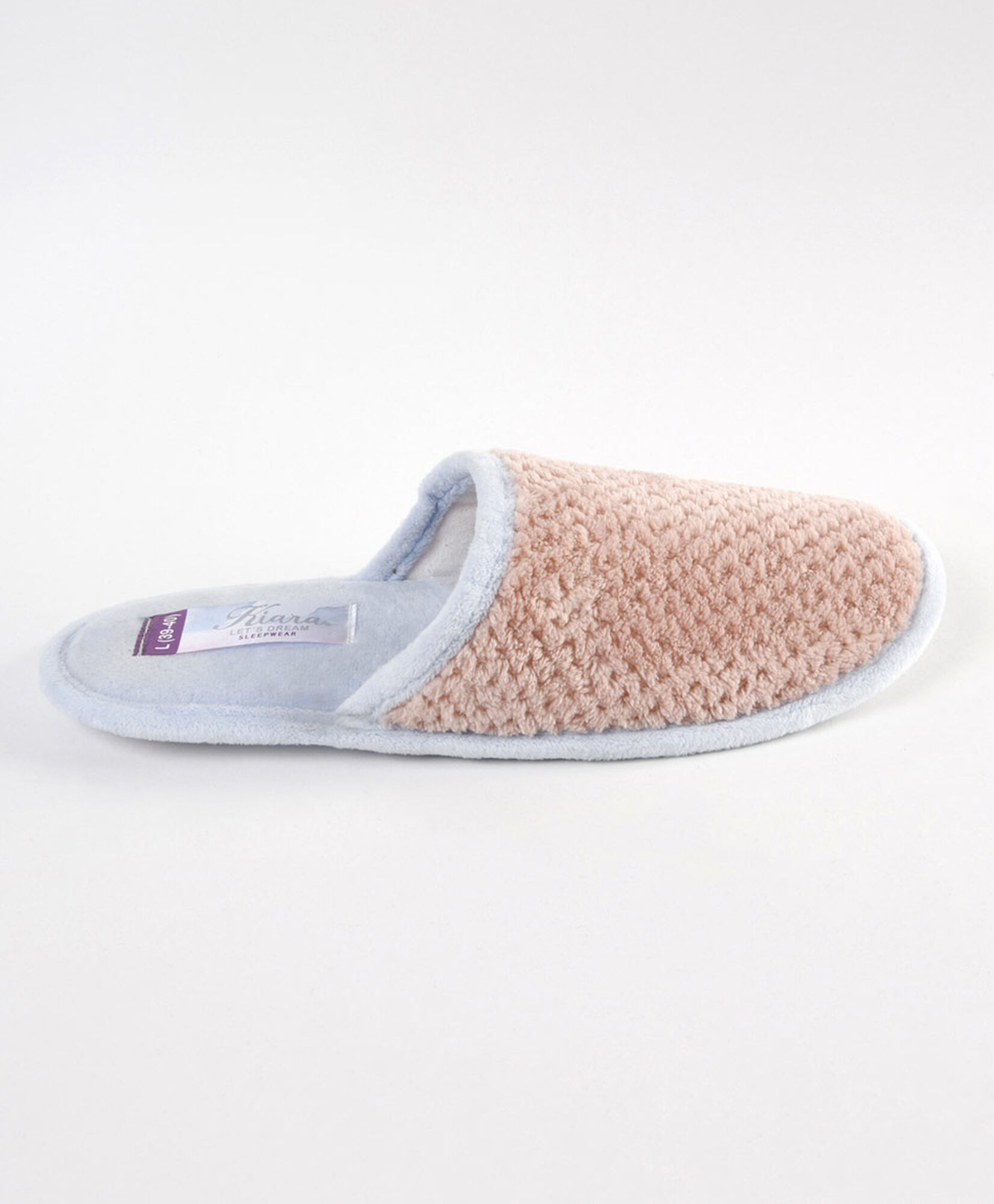 Pantuflas mujer bicolor Pantuflas mujer bicolor