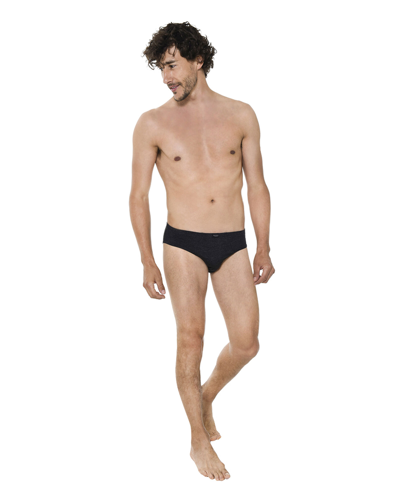 Pack 3 slip hombre melange Pack 3 slip hombre melange