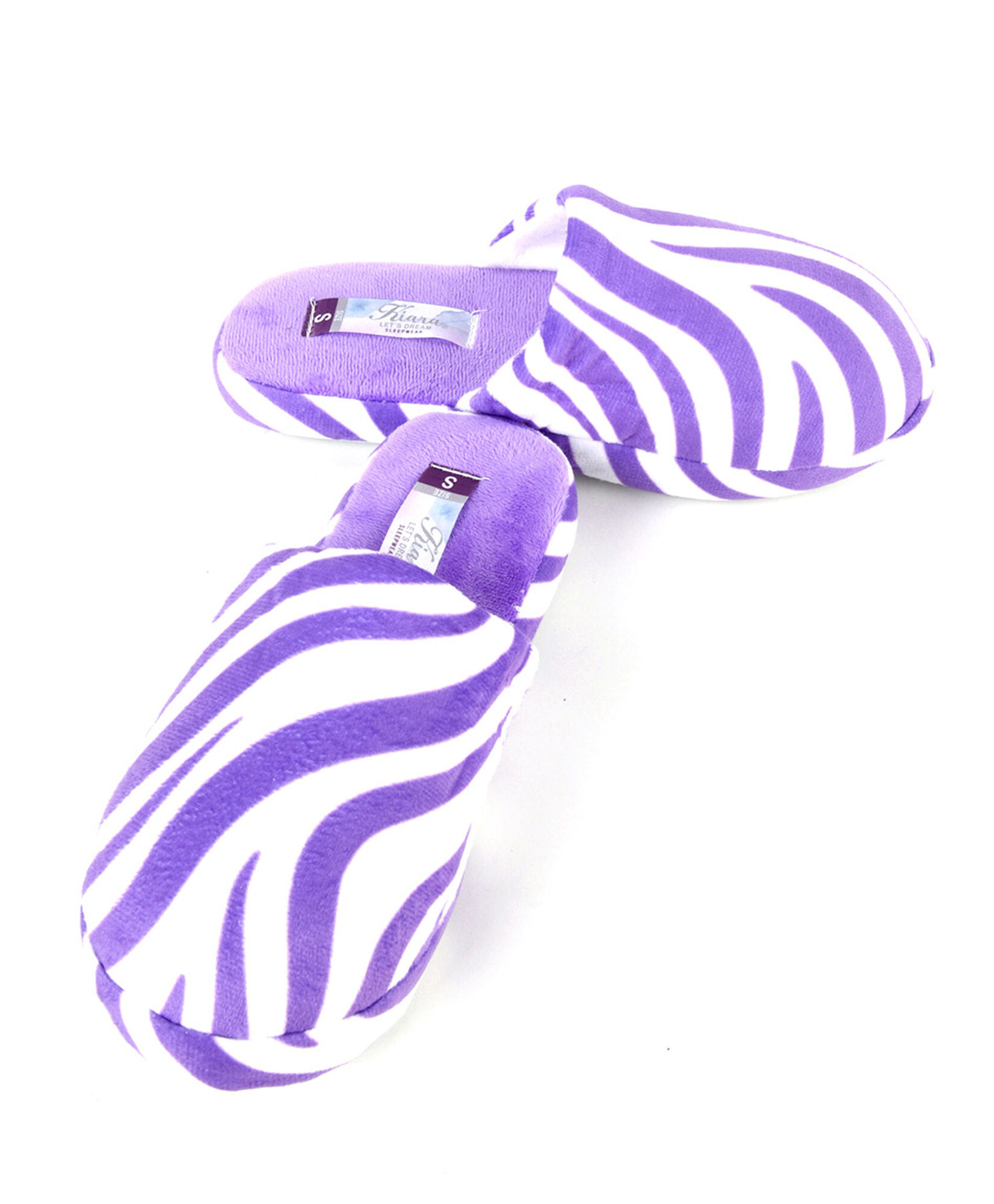 Pantufla mujer estampado cebra Pantufla mujer estampado cebra