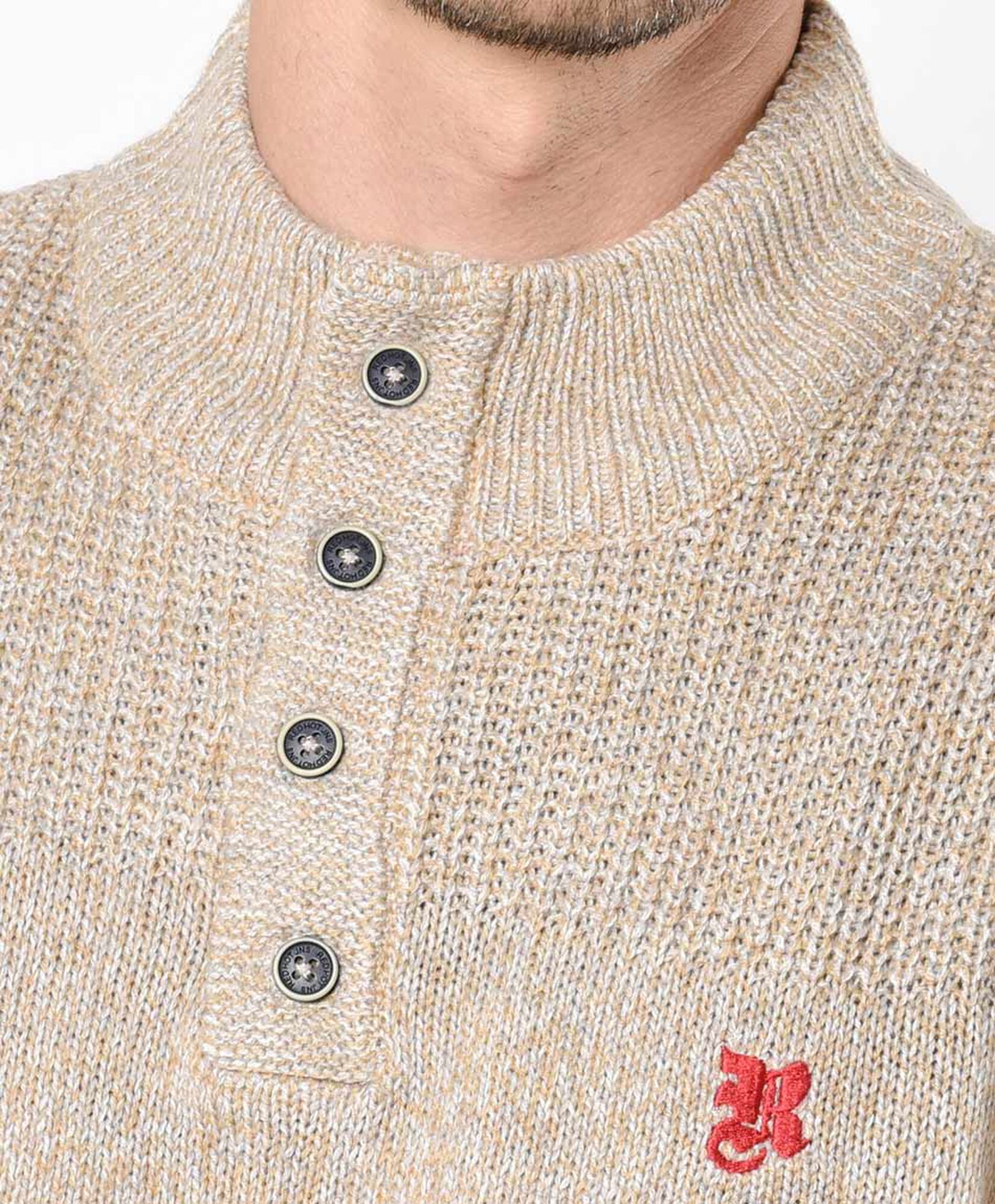 Sweater hombre cuello alto botones Sweater hombre cuello alto botones