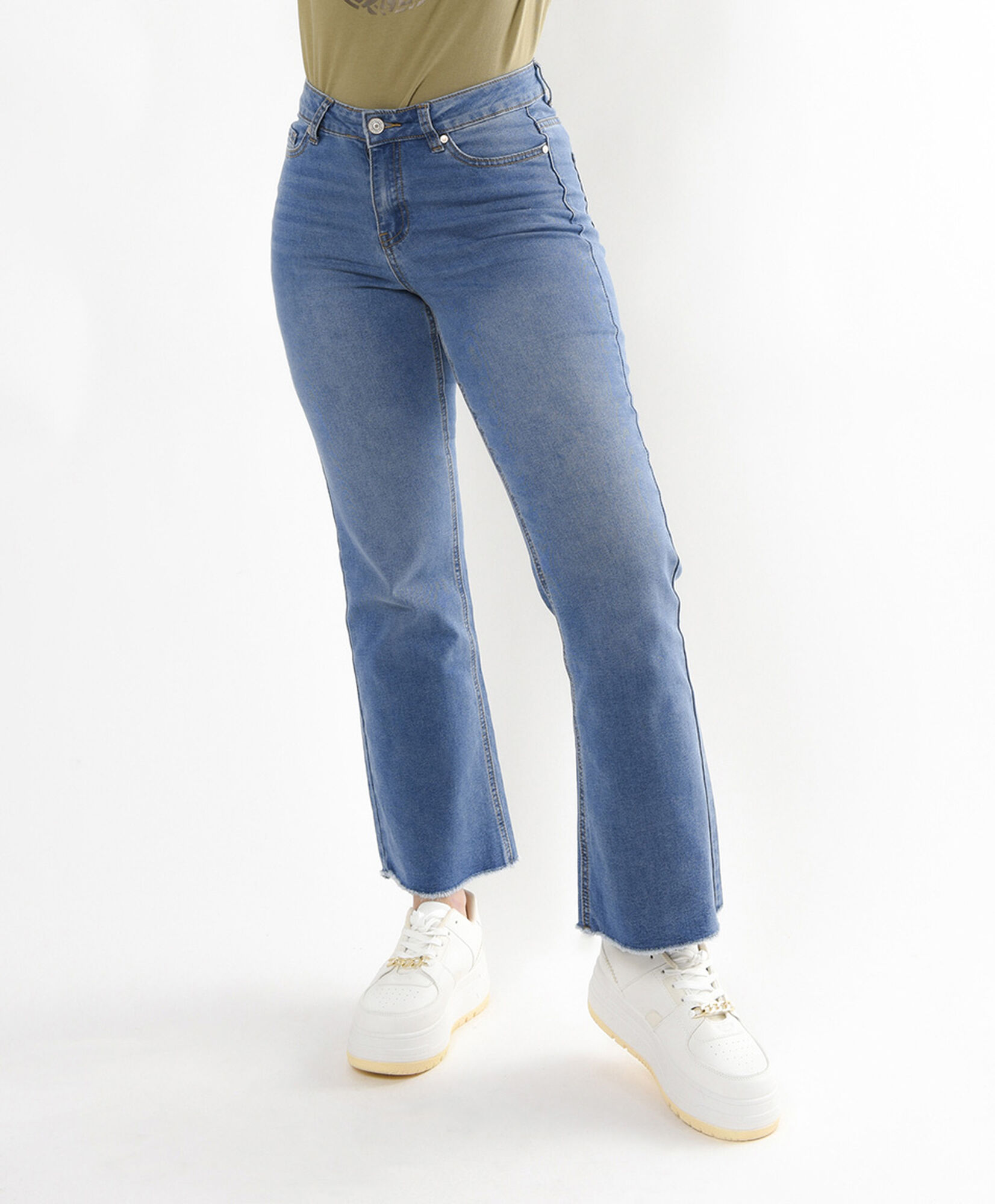 Jeans mujer desflecado Jeans mujer desflecado