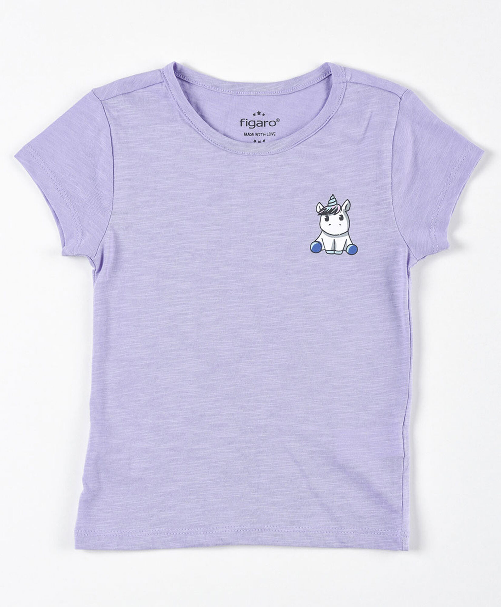 Polera bebé unicornio lila Polera bebé unicornio lila