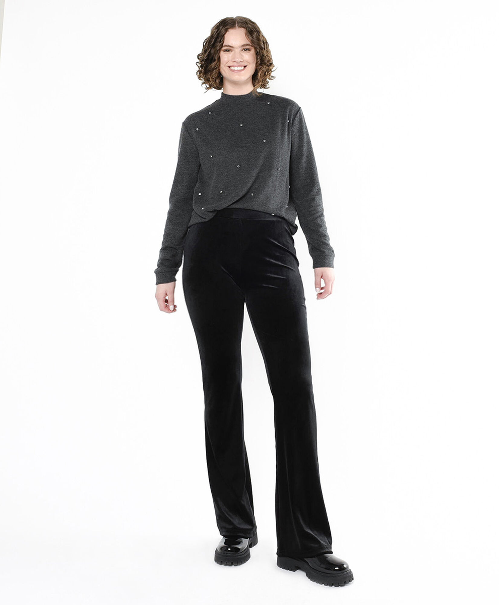Pantalón mujer velvet flare Pantalón mujer velvet flare