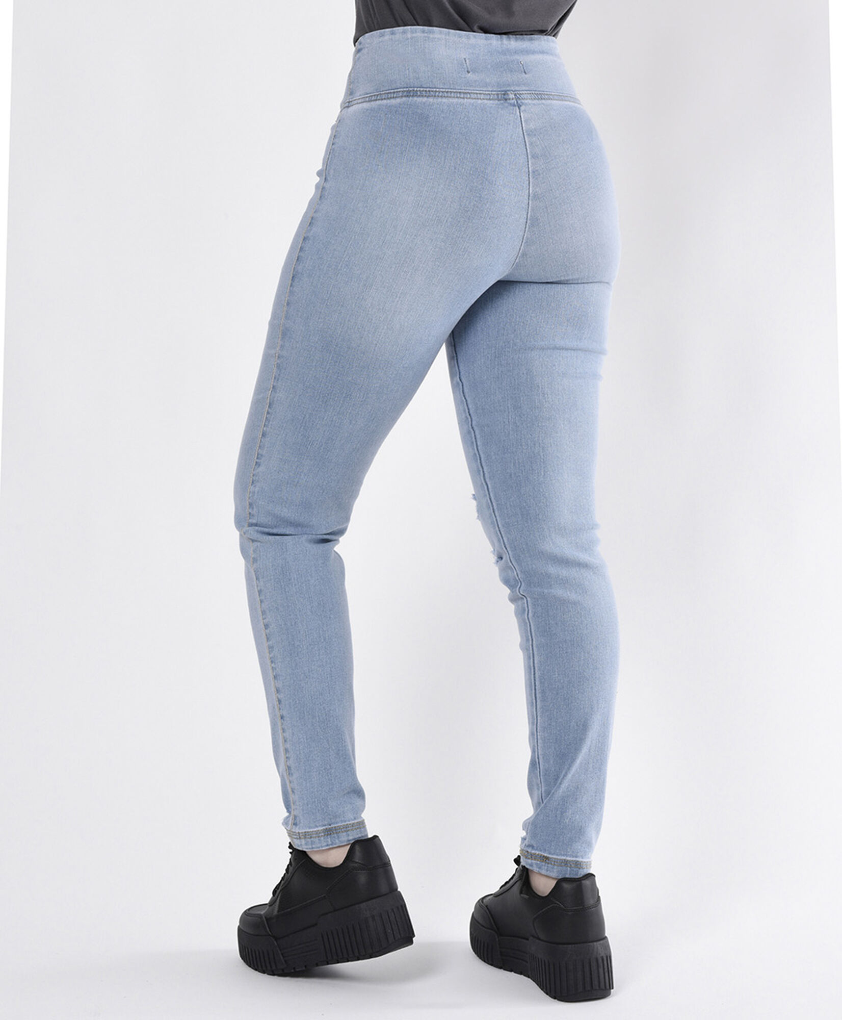 Jeans mujer prentina ancha skinny fit Jeans mujer prentina ancha skinny fit