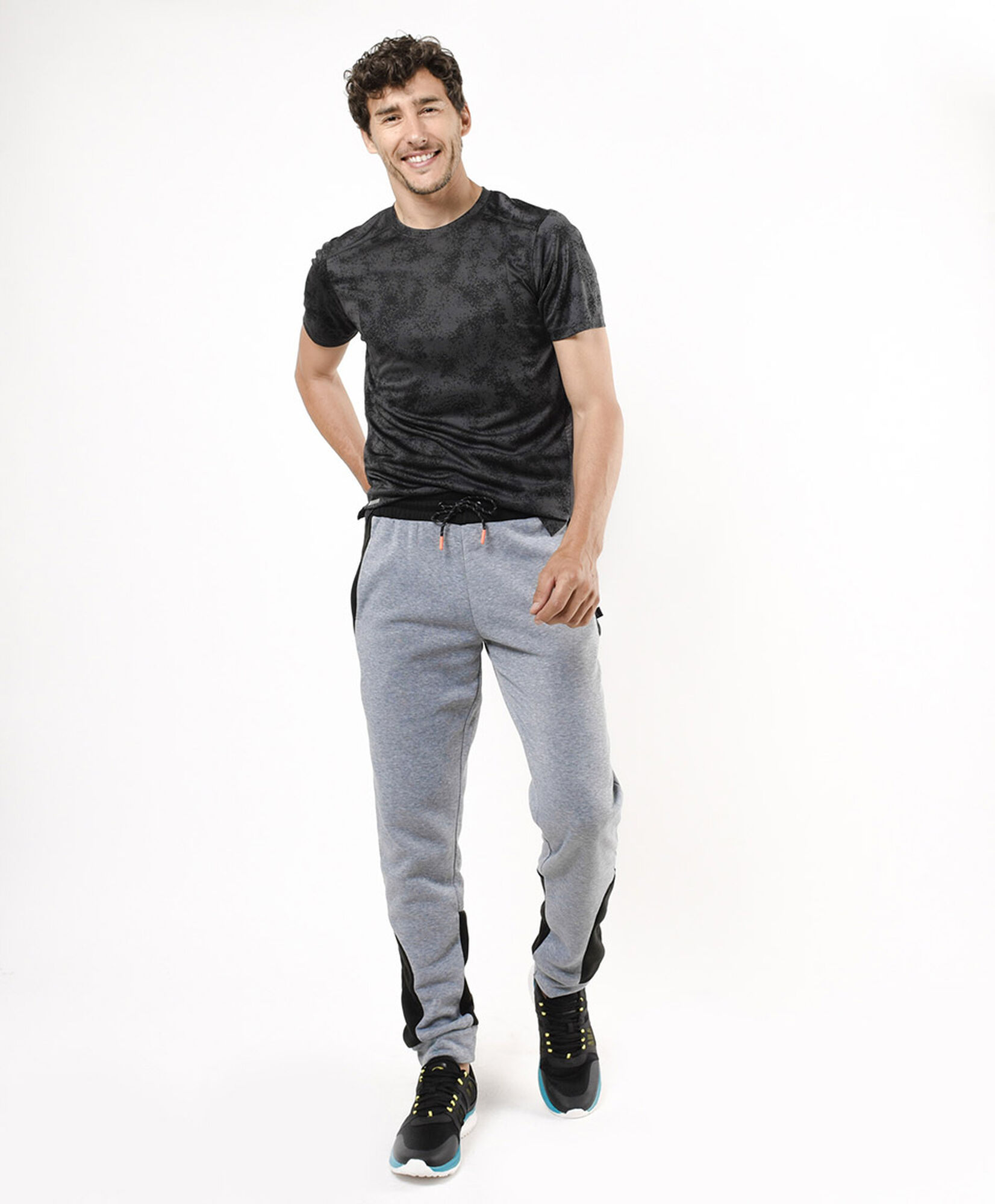 Pantalón de buzo hombre bicolor Pantalón de buzo hombre bicolor