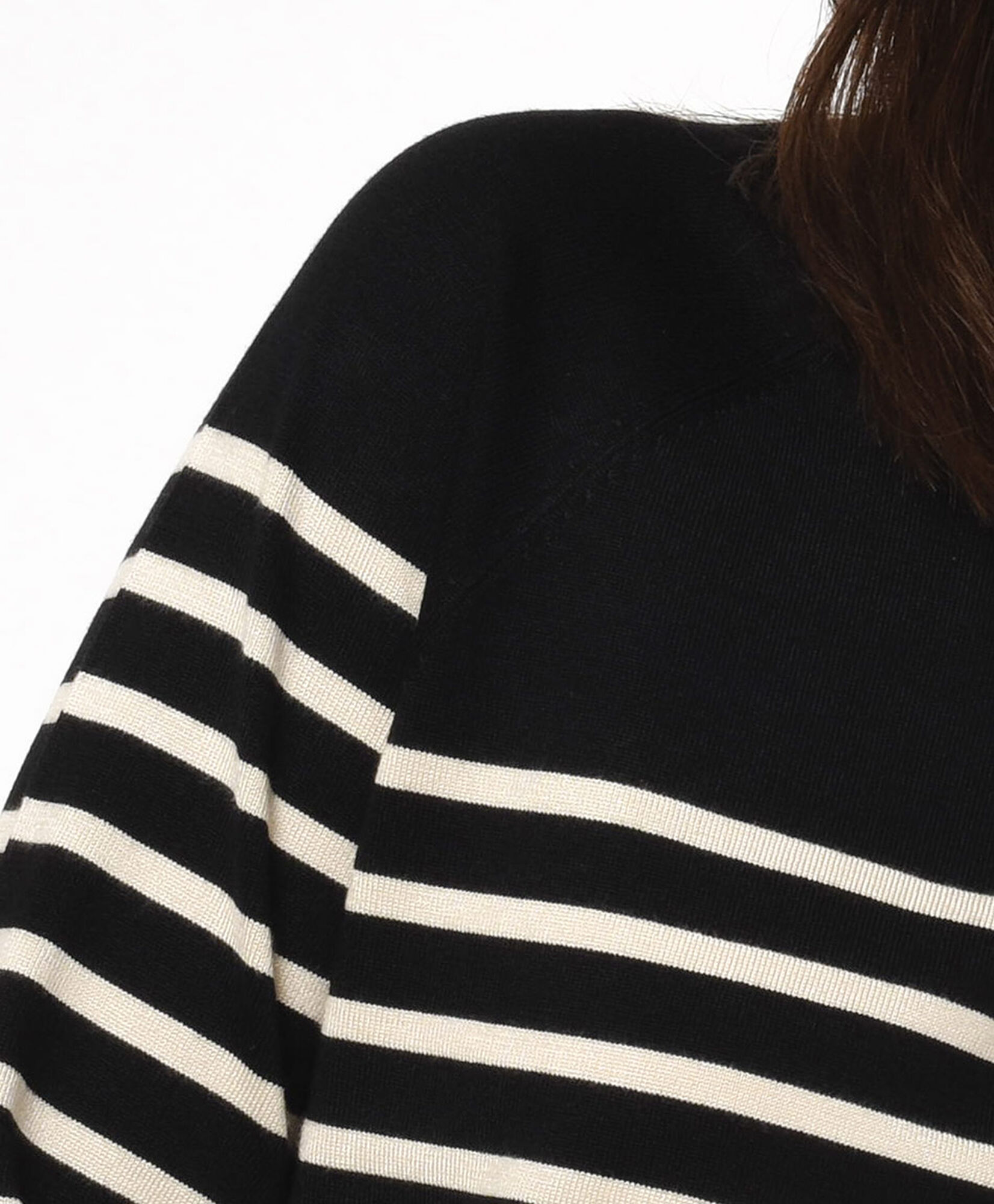 Sweater mujer líneas bicolor Sweater mujer líneas bicolor