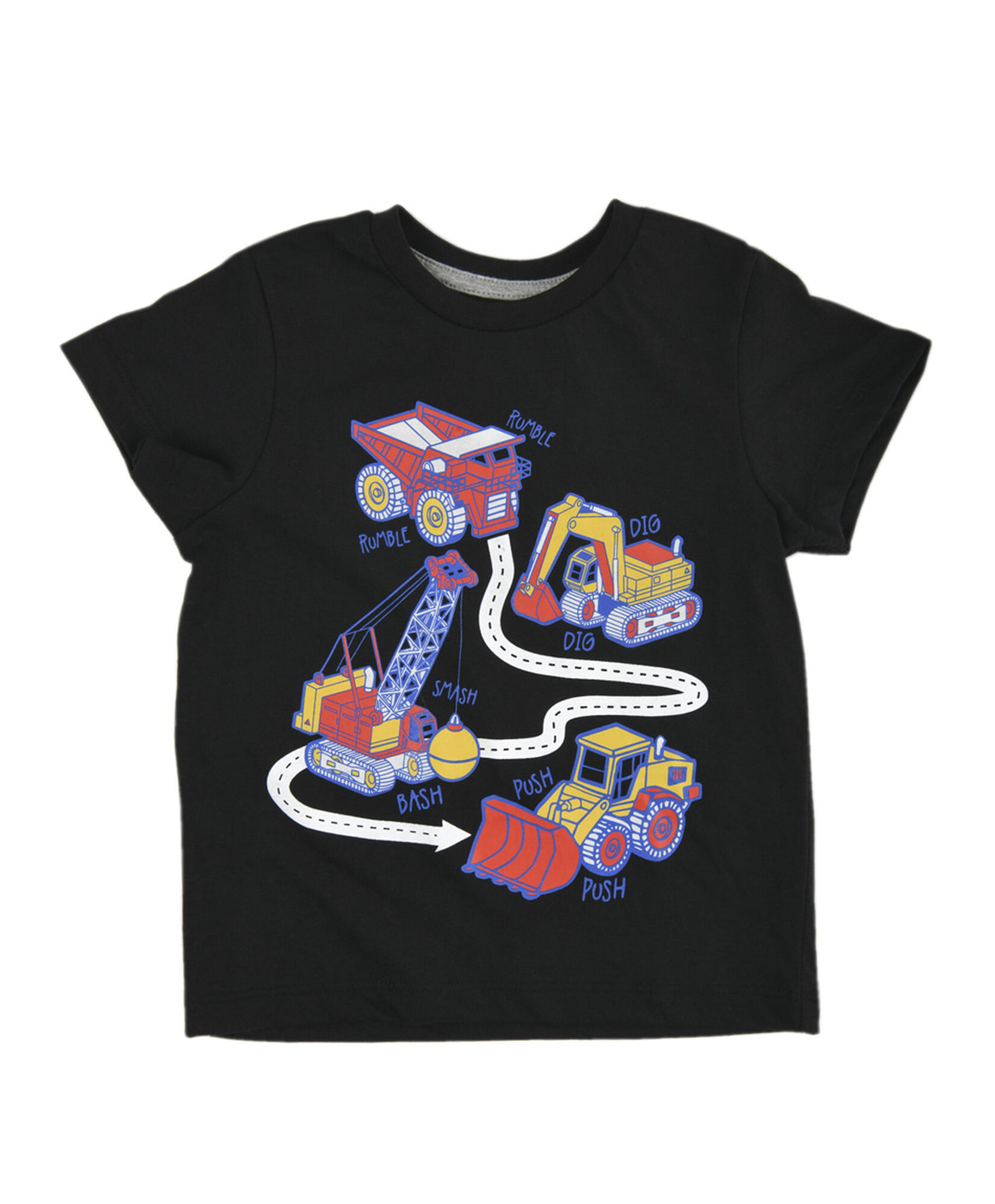 Polera bebé construcción Polera bebé construcción
