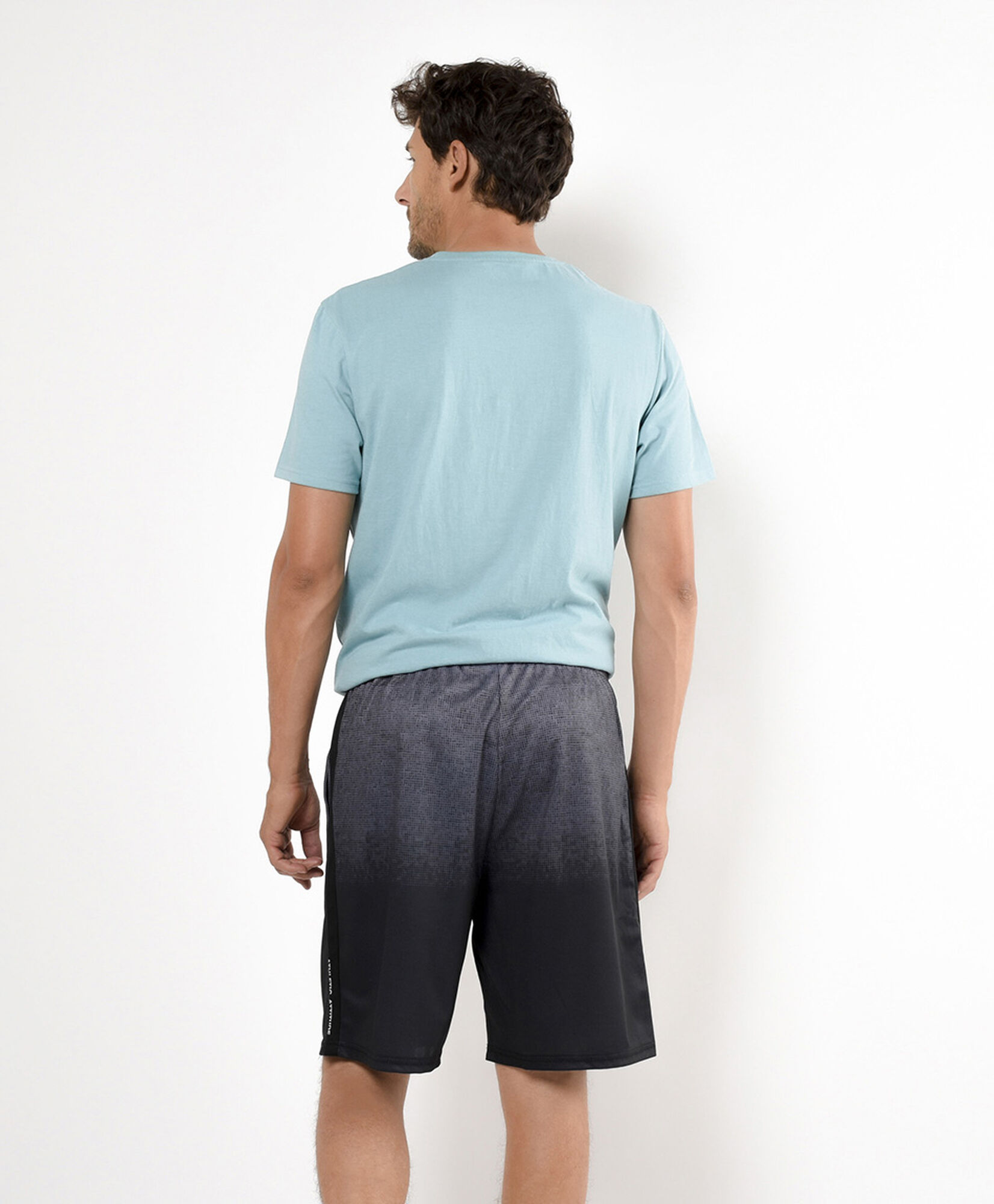 Short deportivo hombre bicolor degradé Short deportivo hombre bicolor degradé